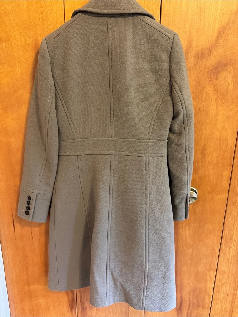 J. Crew Women's Wool Coat in Gray